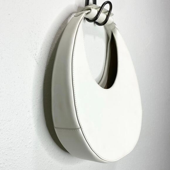 Staud Moon Bag In Paper White NWT - Picture 6 of 11